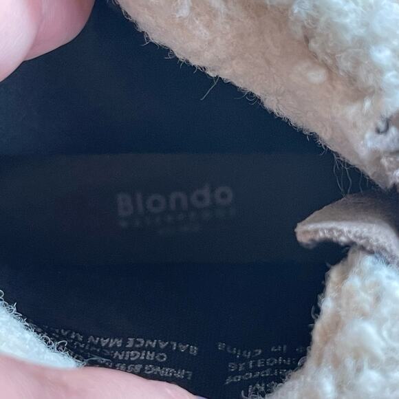 Blondo Plaka Waterproof Faux Fur Boot Dark Taupe Bootie, Size 7.5 - Picture 10 of 11